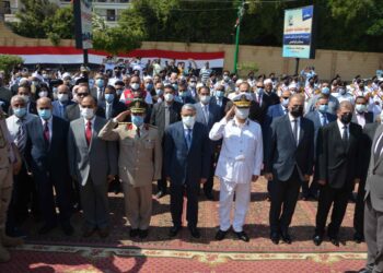 رئيس جامعة المنيا يشهد احتفالات المحافظة بالذكرى الـ 48 لنصر أكتوبر 29 - جريدة المساء
