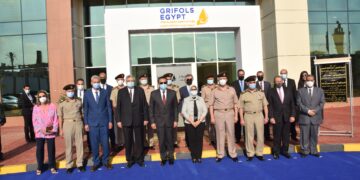 إفتتاح أول مركز متكامل لتجميع البلازما لتحقيق الإكتفاء الذاتى من أدوية مشتقات البلازما بالتعاون بين القوات المسلحة وشركة "جريفولز الأسبانية "   1 - جريدة المساء