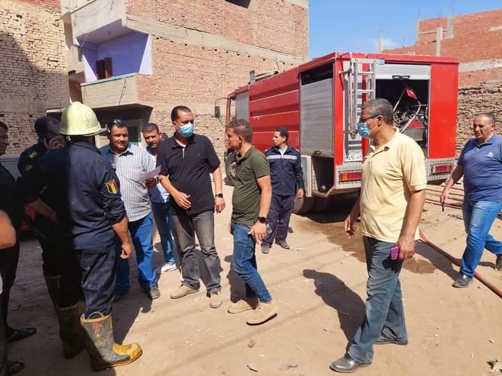 إصابة  4 أشخاص في حريق أسطوانة غاز بالباجور 15 - جريدة المساء
