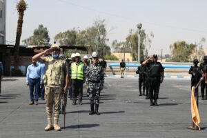 نائب محافظ قنا يشهد سيناريو المحاكاة الفعلية لمحاولة إحباط هجوم إرهابى على مستودع وقود 81 - جريدة المساء