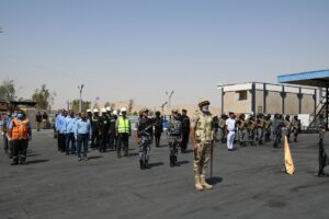 نائب محافظ قنا يشهد سيناريو المحاكاة الفعلية لمحاولة إحباط هجوم إرهابى على مستودع وقود 91 - جريدة المساء