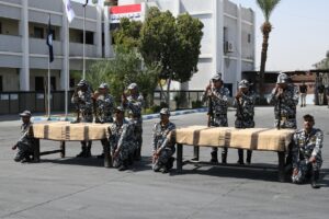 نائب محافظ قنا يشهد سيناريو المحاكاة الفعلية لمحاولة إحباط هجوم إرهابى على مستودع وقود 69 - جريدة المساء