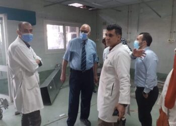 الديب يتفقد قسطرة القلب والعناية المركزة بمستشفى النيل 23 - جريدة المساء