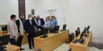 بعد الإنتهاء من تطويرهما ورفع كفائتهما .... محافظ الشرقية يتفقد مركز التدريب وتنمية الموارد البشرية ومبني هيئة الرقابة الإدارية القديم 1 - جريدة المساء
