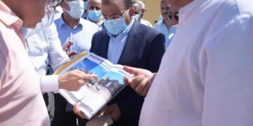 وزيرا التنمية المحلية والسياحة والآثار يتفقدان مشروع إحياء "طريق الكباش" 1 - جريدة المساء