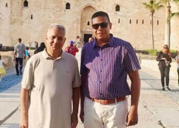 وزير الآثار السابق فى زيارة لقلعة قايتباى بالاسكندرية 27 - جريدة المساء