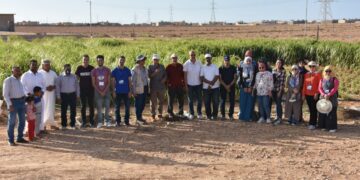 طلاب الجامعات يتعرفون على مصادر المياه غير التقليدية المستدامة بمركز بحوث الصحراء بمطروح 1 - جريدة المساء