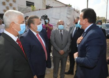 محـافظ المنوفية يستقبل وزير التعليم العالي لافتتاح عدد من المنشآت التعليمية الجديدة بجامعة المنوفية 16 - جريدة المساء