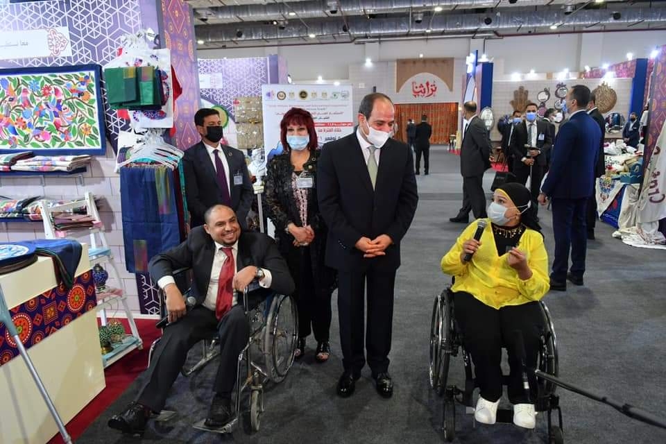 اتحاد المستثمرات العرب: زيارة الرئيس السيسي لجناجنا بمعرض "تراثنا"اكبر دعم للصناعات اليدوية 17 - جريدة المساء