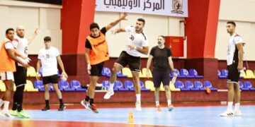 لأول مرة.. "جارابايا” يظهر فى تدريبات منتخب اليد 9 - جريدة المساء