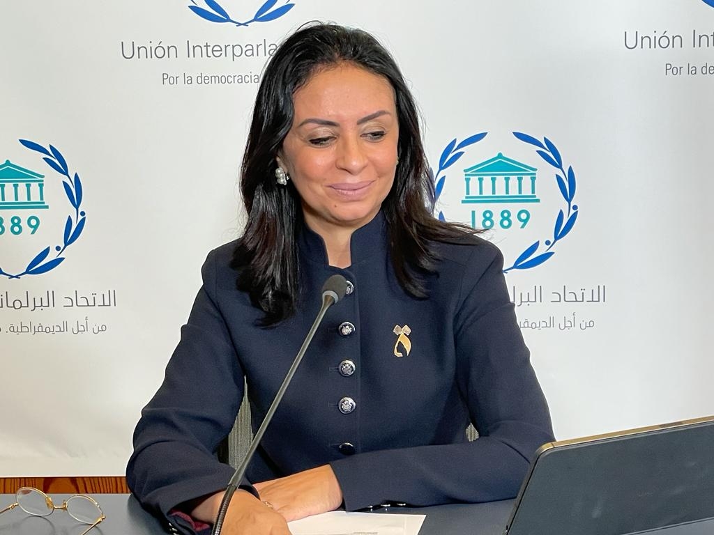 مايا مرسي شاركت في مؤتمر تمكين المرأه في المنطقة العربيه 19 - جريدة المساء