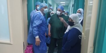 نهضة غير مسبوقة بـ " رمد شبين " البديوى لـ " المساء " : المستشفى يستقبل 25 ألف مريض شهريا.. ويجري 1000 جراحة بالمجان أحدث أجهزة أشعة مقطعية.. سونار على العين.. ميكروسكوب وتعقيم مركزى لا عجز فى الأطباء والتمريض.. و"حبا فى مصر" أنهت قوائم الانتظار 1 - جريدة المساء