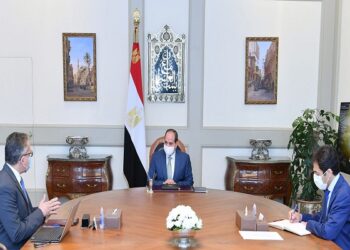 السيسي خلال اجتماعه مع د . خالد العناني  : احتفالية طريق الكباش .. ترويج لقوة مصر الناعمة 27 - جريدة المساء