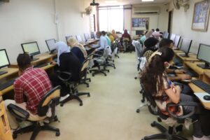 مركز التحول الرقمى بجنوب الوادى يجرى اختبارات ١١٤ باحثًا 28 - جريدة المساء