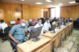 مركز التحول الرقمى بجنوب الوادى يجرى اختبارات ١١٤ باحثًا 24 - جريدة المساء