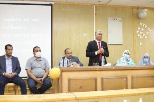 "تحية العلم" .. فى أول يوم دراسى بجامعة جنوب الوادى 33 - جريدة المساء