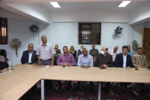 رئيس جامعة جنوب الوادى يشهد حفل تكريم أول سيدة تتولى منصب أمين الجامعة المساعد 77 - جريدة المساء