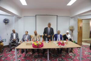 رئيس جامعة جنوب الوادى يشهد حفل تكريم أول سيدة تتولى منصب أمين الجامعة المساعد 81 - جريدة المساء