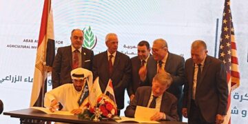 انطلاق احتفالية توقيع مذكرة تفاهم بين العربية للاستثمار وميدل إيست للقاحات البيطرية 2 - جريدة المساء انطلاق احتفالية توقيع مذكرة تفاهم بين العربية للاستثمار وميدل إيست للقاحات البيطرية 1 - جريدة المساء