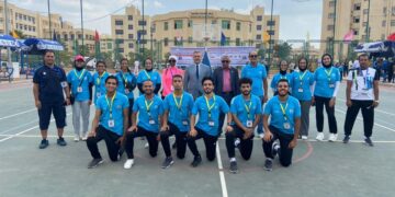 جامعة الإسكندرية تشارك في فاعليات المهرجان الرياضي الأول للأسر الطلابية بجامعة كفر الشيخ 1 - جريدة المساء