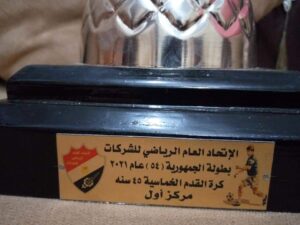 للعام الثالث على التوالى .. مياه كفر الشيخ تحصد المركز الأول فى كره القدم الخماسى على مستوى الجمهورية 20 - جريدة المساء