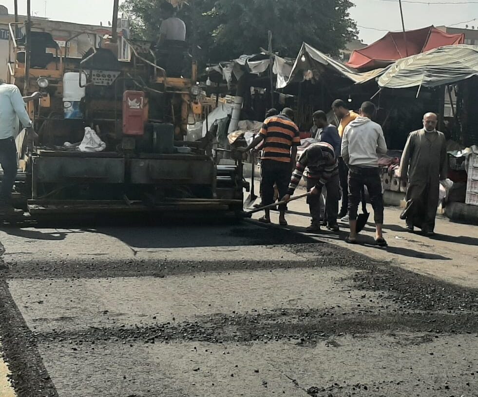 عقب انتهاء أعمال الرصف .. فتح كوبرى القاصد بشبين الكوم أمام المواطنين وانتظام الحركة المرورية 17 - جريدة المساء