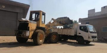 استمرار حملات النظافة والإنارة بقرى المنيا 1 - جريدة المساء