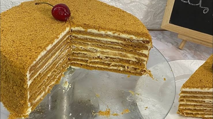 طريقة عمل كيكة العسل الروسية 19 - جريدة المساء