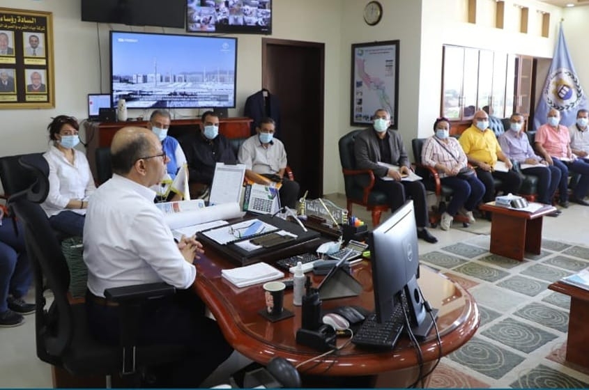 اجتماعات متتالية لمتابعة الأعمال والأداء الخدمى يمياه أسيوط 17 - جريدة المساء