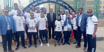 "جنوب الوادى" تشارك في فاعليات المهرجان الرياضي الأول للأسر الطلابية بجامعة كفر الشيخ 1 - جريدة المساء