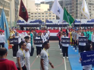 "جنوب الوادى" تشارك في فاعليات المهرجان الرياضي الأول للأسر الطلابية بجامعة كفر الشيخ 29 - جريدة المساء