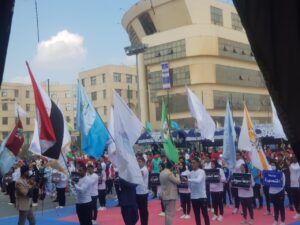 "جنوب الوادى" تشارك في فاعليات المهرجان الرياضي الأول للأسر الطلابية بجامعة كفر الشيخ 31 - جريدة المساء