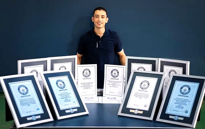 ابن الوادى .. الأول علي الشرق الأوسط ب 17 رقما قياسي بموسوعة جينيس 18 - جريدة المساء ابن الوادى .. الأول علي الشرق الأوسط ب 17 رقما قياسي بموسوعة جينيس 17 - جريدة المساء