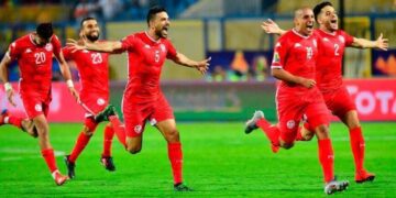 معلول شارك وسجل..ثلاثية تونسية فى مرمى زامبيا تؤهلها لمرحلة الحسم 1 - جريدة المساء منتخب تونس