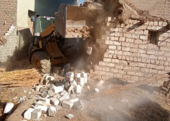 إزالة 58 حالة تعد على أراضي أملاك بأسيوط 21 - جريدة المساء