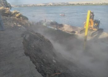 حملة لإزالة إشغالات الباعة الجائلين وتحقيق الانضباط بشوارع وميادين حي غرب 35 - جريدة المساء