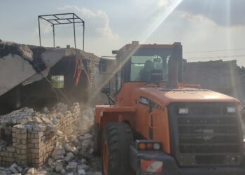 إزالة أكثر من 580 حالة تعد علي أملاك الدولة ببني سويف 22 - جريدة المساء