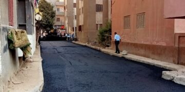 استمرار رصف شوارع منقطة نزلة عبداللاه بأسيوط بحي شرق 2 - جريدة المساء استمرار رصف شوارع منقطة نزلة عبداللاه بأسيوط بحي شرق 1 - جريدة المساء