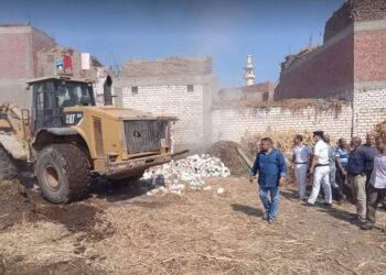 إزالة 14 حالة تعدي على أراضي أملاك الدولة بمركز ديرمواس بالمنيا 27 - جريدة المساء