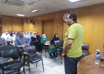 تدريب العاملين بالتأمين الصحي ببني سويف على السلامة والصحة المهنية 17 - جريدة المساء