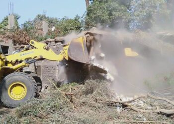 إزالة 34 حالة تعد على أراضي أملاك الدولة بأسيوط 29 - جريدة المساء