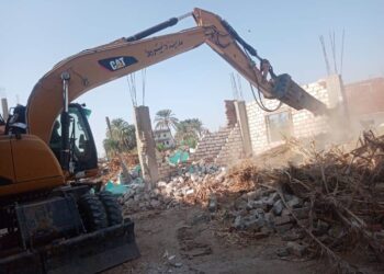 ازالة 19 حالة تعد على الأراضي بأسيوط 23 - جريدة المساء