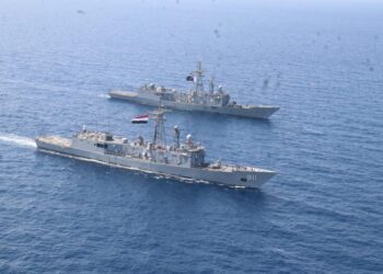 تدريب بحري عابر للقوات البحرية المصرية والأمريكية فى نطاق الأسطول الجنوبى 27 - جريدة المساء