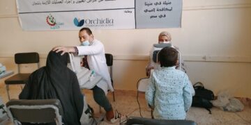 "صناع الخير" و "أوركيديا" يوقعان الكشف على عيون 590 من أهالي الأسمرات 1 - جريدة المساء