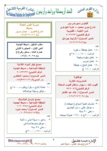 مطلوب شباب لشغل 6189 وظيفة برواتب تصل إلي 10 آلاف جنيه  29 - جريدة المساء