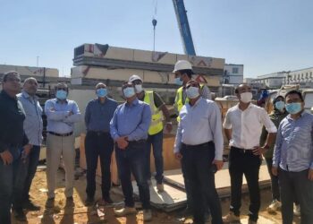 نائب وزير الإسكان يتفقد الوحدات الفندقية والسكنية بالبرج الأيقونى بالعاصمة الإدارية 23 - جريدة المساء