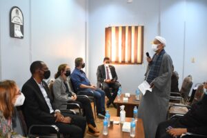 وفد البنك الدولى يتفقد المركز التكنولوجى بقفط 59 - جريدة المساء