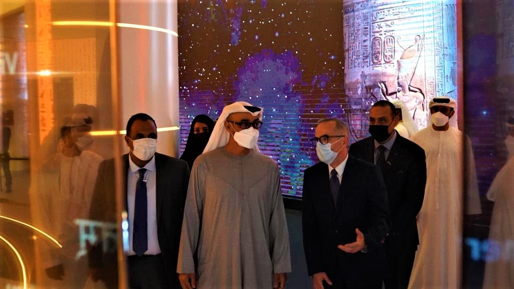 محمد بن زايد يبدي إعجابه بالآثار المصرية فى معرض "إكسبو 2020 دبى" 18 - جريدة المساء