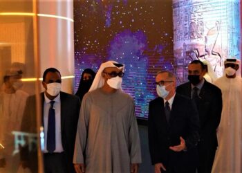 محمد بن زايد يبدي إعجابه بالآثار المصرية فى معرض "إكسبو 2020 دبى" 19 - جريدة المساء