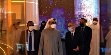 محمد بن زايد يبدي إعجابه بالآثار المصرية فى معرض "إكسبو 2020 دبى" 1 - جريدة المساء